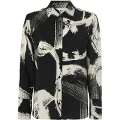 TATUUM Blusa 'Seki' camurça / preto