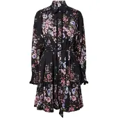 Y.A.S Vestidos camiseiros 'YASTILERA' azure / roxo / preto / branco