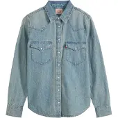 Levi's Blusa 'THE ULTIMATE WESTERN' azul ganga