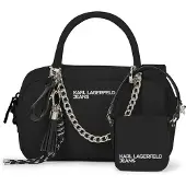 Karl lagerfeld JEANS Malas de tiracolo ouro / preto