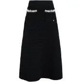 Karl Lagerfeld Saia preto / branco