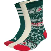 Adidas Meias Crew Christmas Graphic 3 Pares