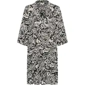 Kaffe Vestido 'KAEllen' ecru / preto