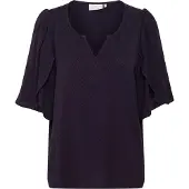 Kaffe Blusa 'KA Mona' roxo escuro