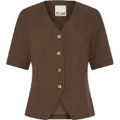 Ichi Blazer 'ICHFava' castanho