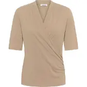 Soaked in luxury Blusa 'Columbine' areia