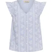 Cream Blusa 'CRAmmeli' azul pombo / branco