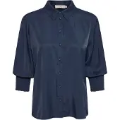 Cream Blusa 'Nola' navy