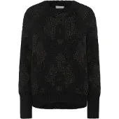 Kaffe Pullover preto