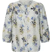 Fransa Blusa 'SERENA' azul / mistura de cores