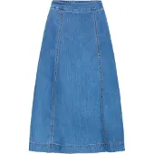 Fransa Saia azul ganga