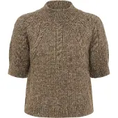 Kaffe Pullover 'KACuba' acastanhado
