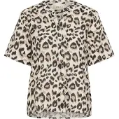 Cream Blusa 'CRBellis' bege claro / cappuccino / castanho escuro