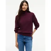 Tommy Hilfiger Pullover 'ESSENTIAL' roxo