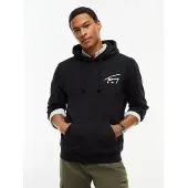 Tommy Hilfiger Sweatshirt 'ENTRY' preto / branco