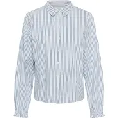 Cream Blusa azul claro