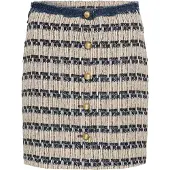 Saint tropez Saia bege claro / azul