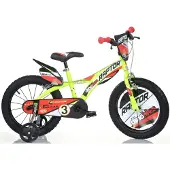 Dino Bikes Bicicleta Raptor Fluorescent 16