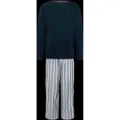 Tommy Hilfiger Underwear Pijama comprido navy / safira / azul claro / cappuccino