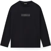 Napapijri Camisola cinzento / preto