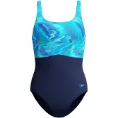 Speedo Maiô Print Contour Eclipse