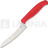 Spyderco Faca de cozinha Z-Cut Pointed, vermelho