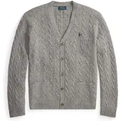 Ralph Lauren Casaco de malha cinzento