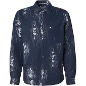 Scotch & Soda Camisa navy / branco