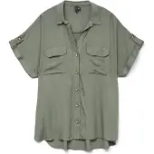 Vero Moda Camisa De Manga Curta Bumpy