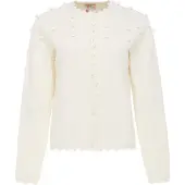 IZIA Casaco de malha offwhite