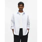 Karl Lagerfeld Camisa 'Kameo' azul claro / branco