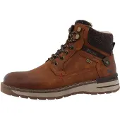 Mustang Botas com atacadores conhaque / castanho escuro