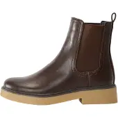 Anna field Botas chelsea castanho escuro