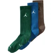 Jordan Meias turquesa / castanho escuro / abe / branco