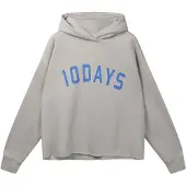 10DAYS Sweatshirt azul / cinzento