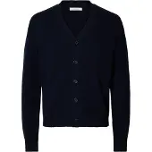 Selected Casaco de malha 'SLHCODY' azul noturno