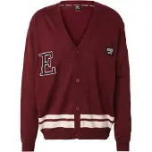 Ecko unltd. Casaco de malha marfim / vermelho escuro / preto / branco