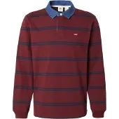 Levi's Camisa 'CLASSIC' navy / azul claro / borgonha