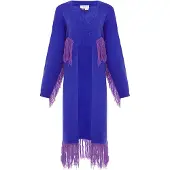 IZIA Casaco de malha azul / roxo