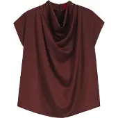 HUGO Blusa 'Casmena-1' castanho escuro