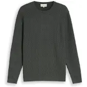 Tom Tailor Pullover verde escuro