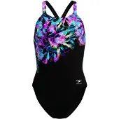 Speedo Maiô Female Placement Printed Powerback