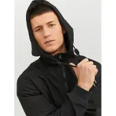 Jack & Jones Casaco meia-estação preto