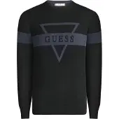 GUESS Pullover 'MARK' safira / preto