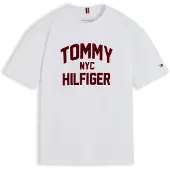 Tommy Hilfiger Camisola vermelho escuro / offwhite