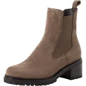 Tamaris Botas chelsea bege escuro