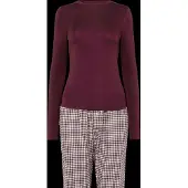 Hunkemoller Pijama cyclam / branco
