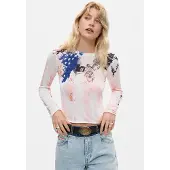 Desigual Camisa mistura de cores