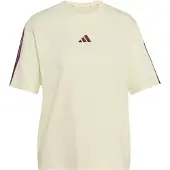 Adidas Camisa funcionais 'Essentials' ecru / bordeaux