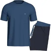Impetus Pijama curto ' IM1511L7800 ' azul / branco
